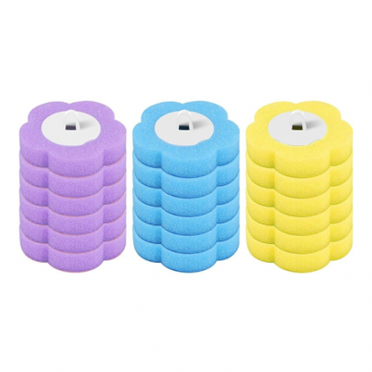 CleanLoop™ Disposable Toilet Brush Refill Heads – 6-Pack (Ocean Blue, Lemon Fresh, Lavender Blossom & Unscented)