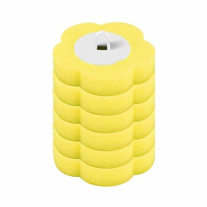 CleanLoop™ Disposable Toilet Brush Refill Heads – 6-Pack (Ocean Blue, Lemon Fresh, Lavender Blossom & Unscented)